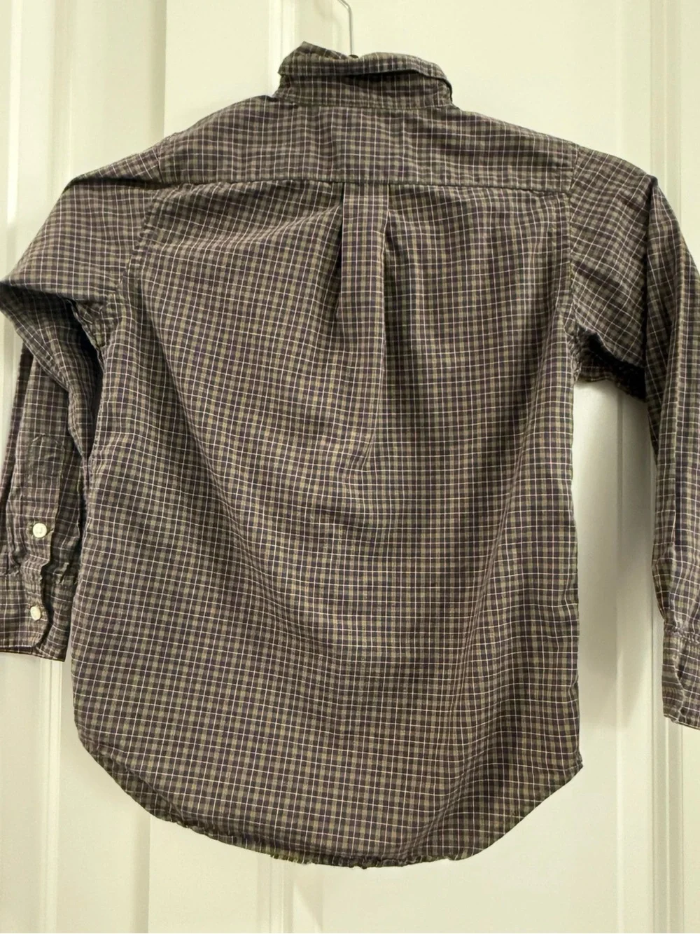 Boy’s Ralph Lauren Plaid Button Down shirt size 6